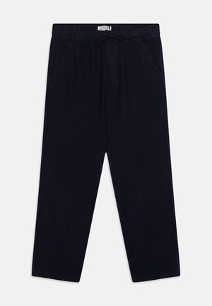 TROUSERS STAFFAN BLEND - Kelnės - dark navy