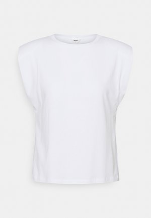 OBJSTEPHANIE JEANETTE - T-shirt basic - white