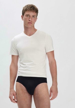 hessnatur SLIP CUT - Slip - schwarz
