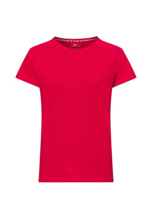 O-NECK STRUCTURE - T-shirt basic - rot