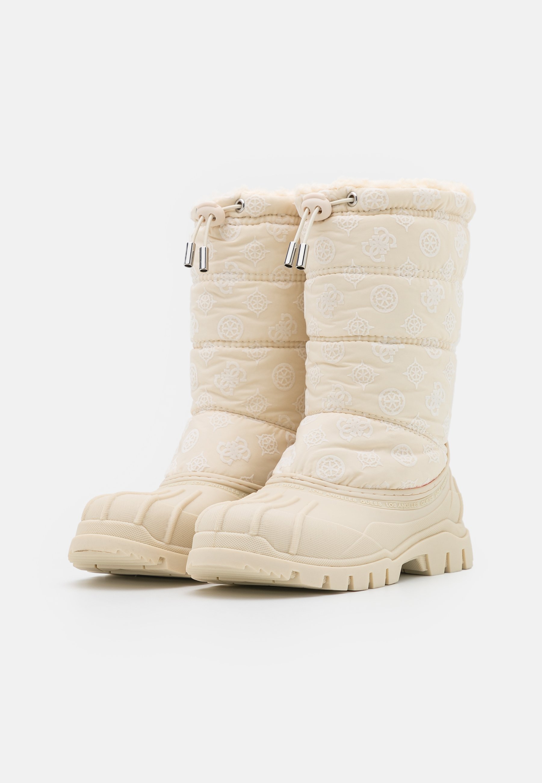 Guess AMORO - Snowboots - cream/crème - Zalando.nl