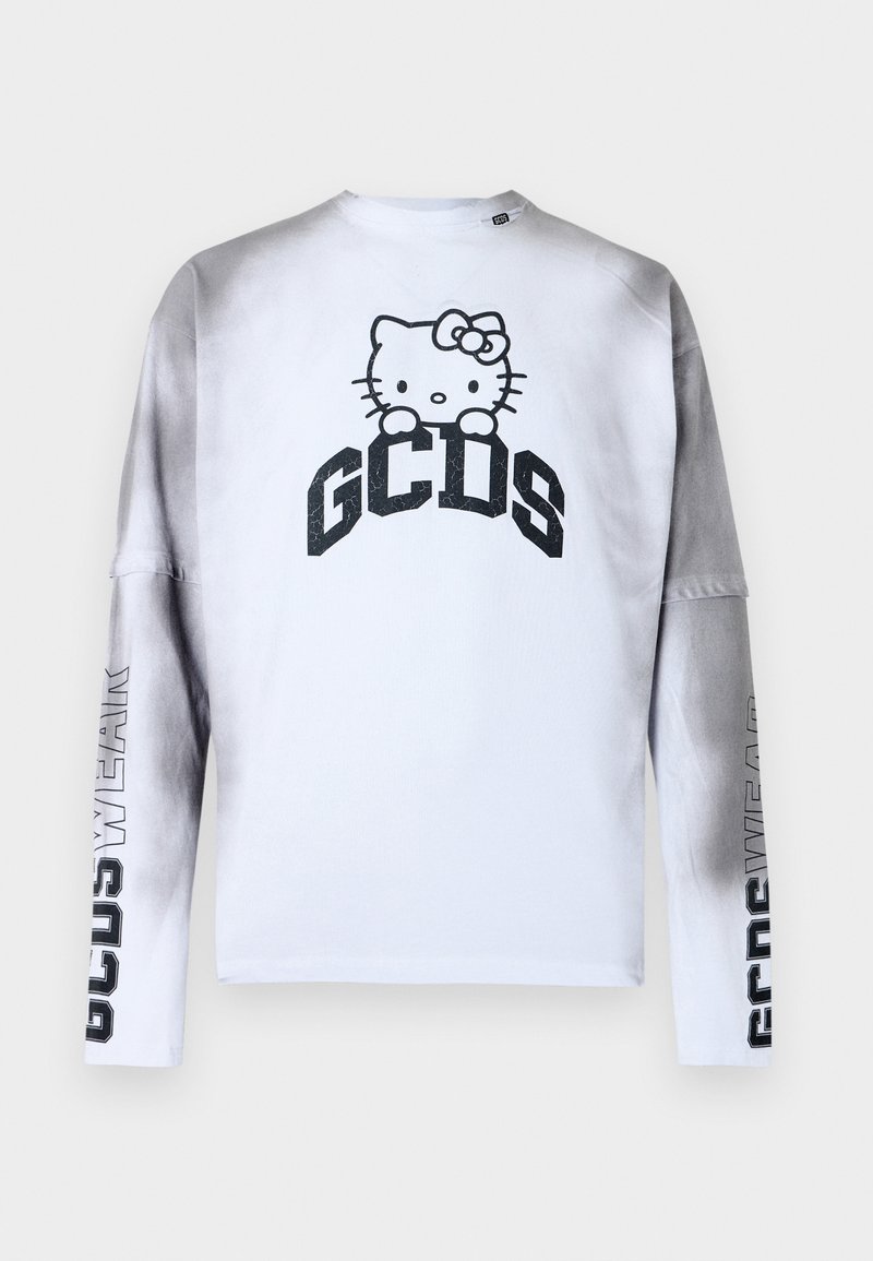 GCDS HELLO KITTY - Bluzka z długim rękawem/biały - Zalando.pl