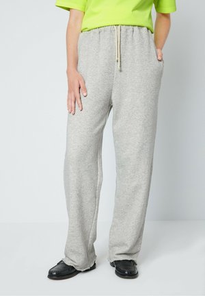 Pantalon de survêtement - mottled light grey