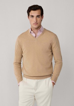 Strickpullover - malt beige