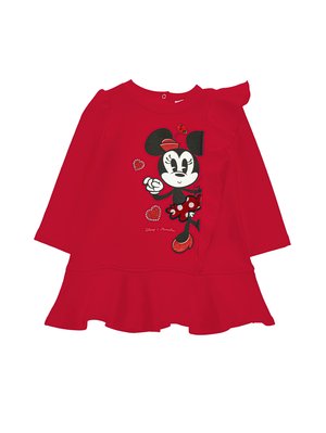 MINNIE DISNEY - Jersey dress - rubino