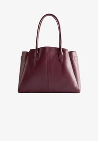 Unselected, dark burgundy