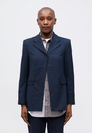 PINSTRIPE TAILORING TAILORED JACKET - Blejzer - navy