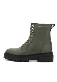 Tommy Hilfiger Stivaletti stringati - verde