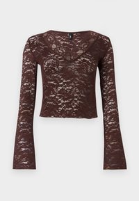 ONLNIKKA - Long sleeved top - seal brown