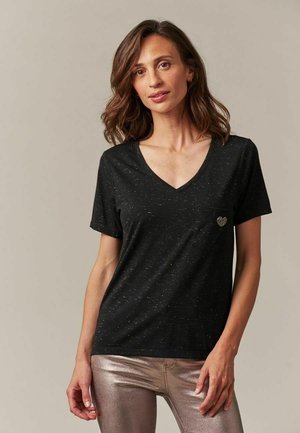 DEELUXE, KELLIE - T-shirt print - black mel