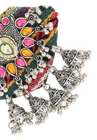 IZIA Náušnice - gelb mehrfarbig