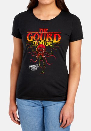 NETFLIX, STRANGER THINGS TALES FROM 85 GOURD HORDE - Print T-shirt - black