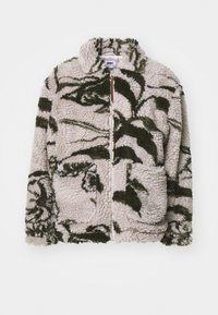 MUSHROOM JACKET - Fleecejakke - silver grey/multi