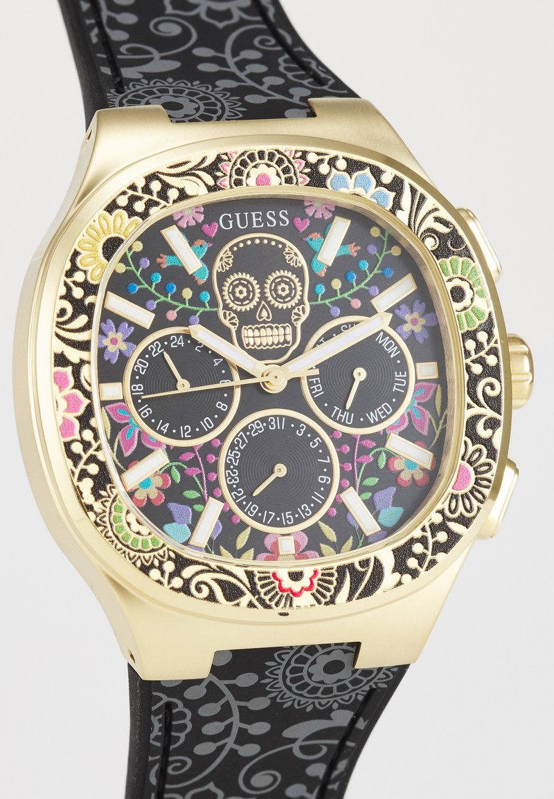 Todos | Orologio Day of the Dead con teschio nero | Disponibile! | Lucleon