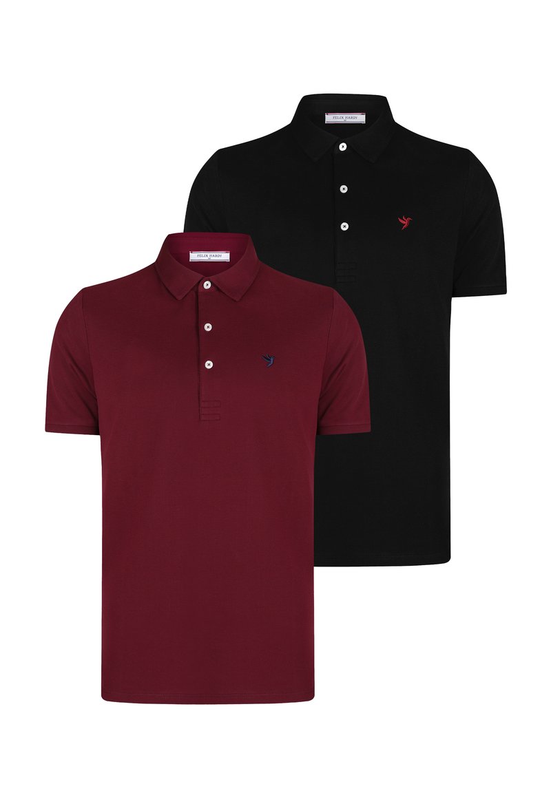 Felix Hardy PACK OF 2 - Polo - bordeaux