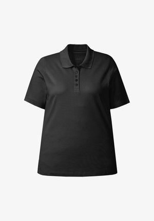Ulla Popken, Poloshirt - black