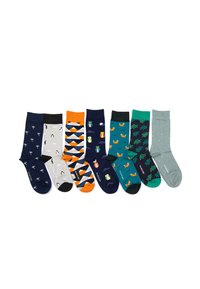 Happy Socks Gift Set 3 Paia Calze Autunnali – Stampe Divertenti, Taglia Unica