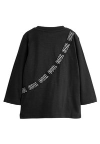 Next LONG SLEEVE BUMBAG T-SHIRT - Hosszú ujjú felső - black tan brown