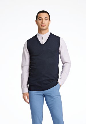 SLIPOVER - Strickpullover - navy