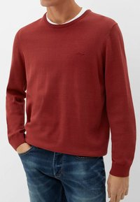 s.Oliver Strickpullover - dark red