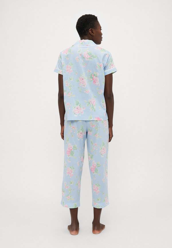 LAWN NOTCH COLLAR PAJAMA - Pyjama set2