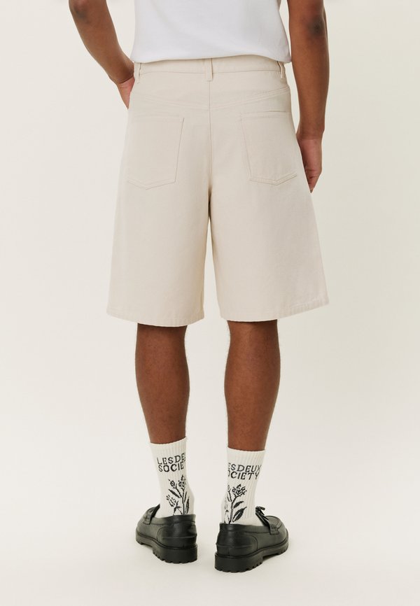 RYDER - Denim shorts - ivory2