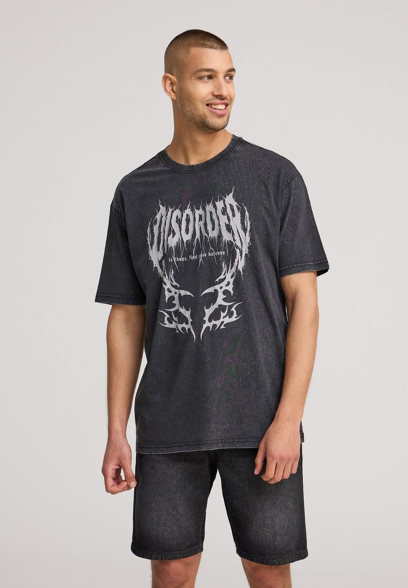 Terranova T-shirt con stampa - antracite