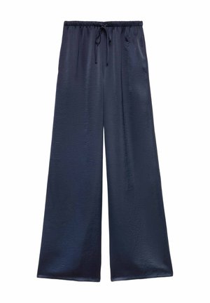 Marks & Spencer, SATIN WIDE LEG - Bukser - navy