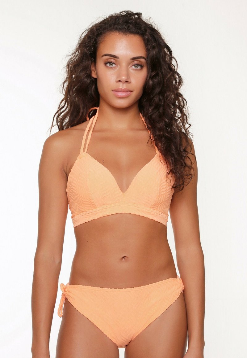 LingaDore PADDED SET TRIANGLE Bikini nectar structured/oranje