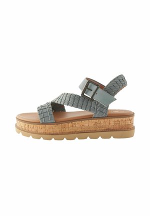 FOREVER COMFORT- REGULAR FIT - Telitalpú szandálok - blue