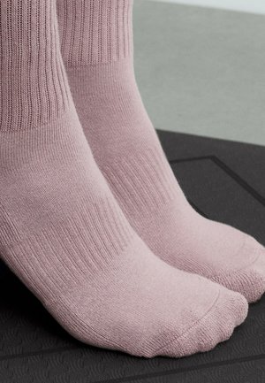 OYSHO, 2 PACK - Chaussettes - mauve-taupe