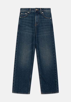 Straight leg jeans - blue denim