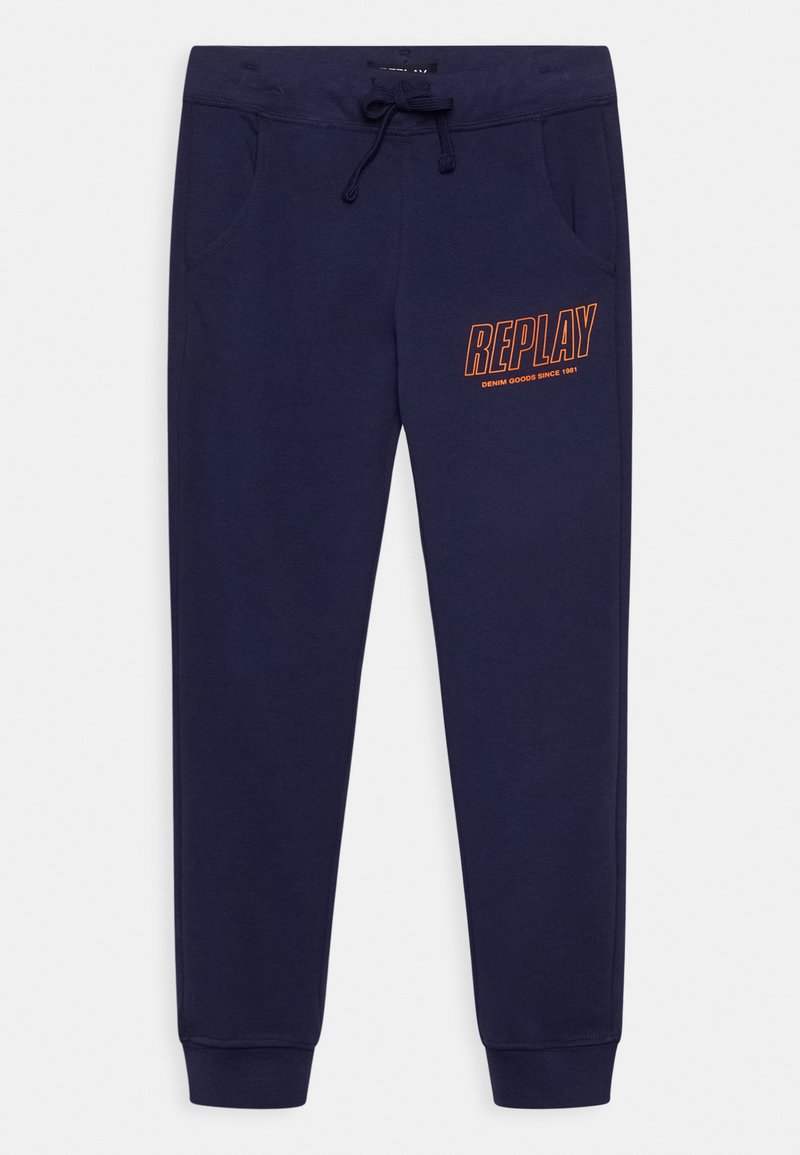 Replay POLY Tracksuit bottoms mariner/blue Zalando.ie