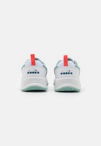 Diadora CHALLENGE 5 JR UNISEX - Tenisice - white/surf spray/legion blue