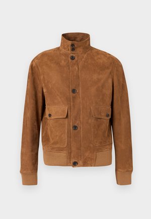 Veste en cuir - sabbia