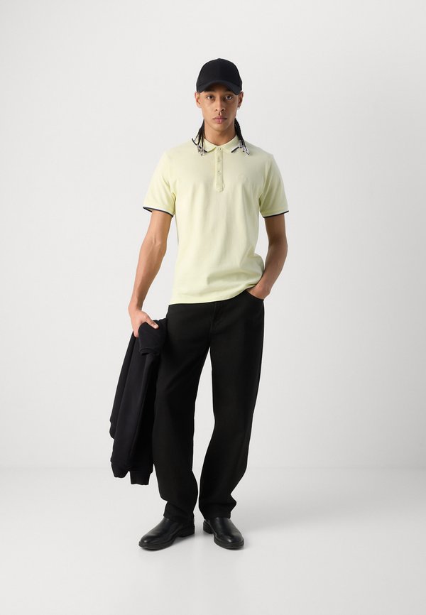 CONTRAST PIPING - Polo shirt - cool lime4