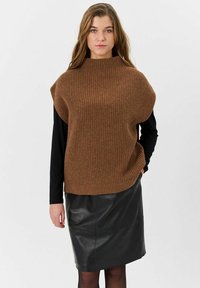 LiMoon - Top - brown melange