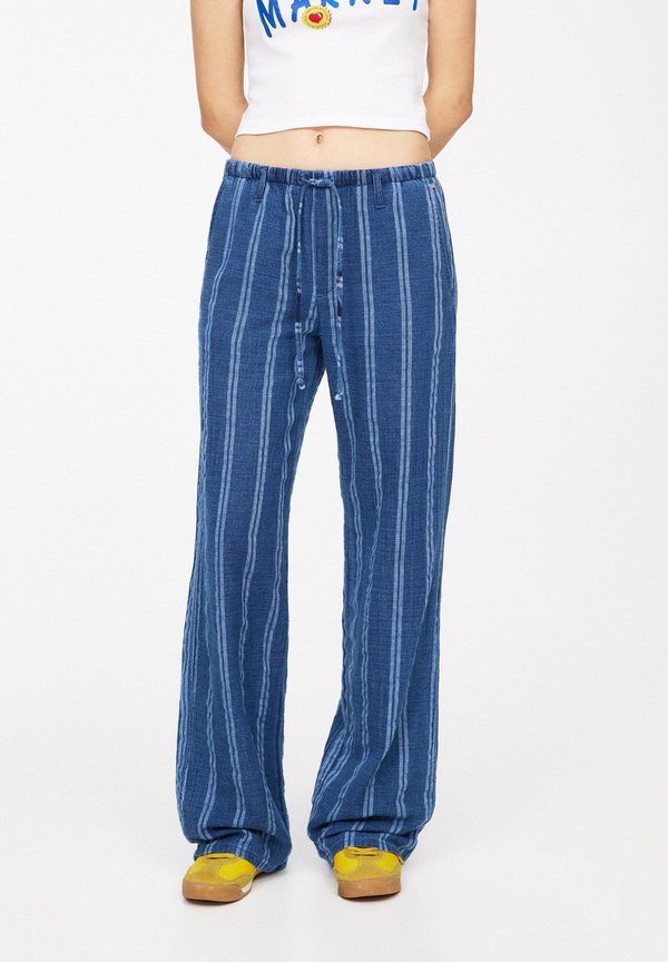 STRIPED RUSTIC - Stoffhose