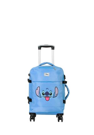 SOFT CABIN 4 WHEELS - Wheeled suitcase - lilo and stitch blue