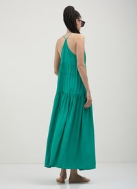 Calliope LUNGO CON ARRICCIATURE - Vestito lungo - verde