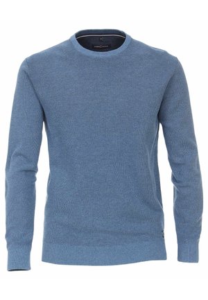MIT O-AUSSCHNITT IN VERSCHIEDENEN FA - Pullover - mittelblau