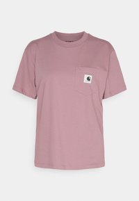 POCKET - T-shirt basic - berry