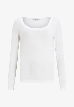 AllSaints RINA SCOOP NECK - Longsleeve - white