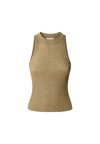 CELIA TOP - Top - gold-coloured