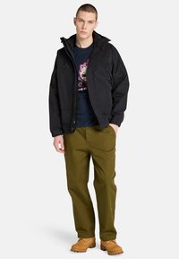 Timberland FRONT SEASONAL TREE LOGO GRAPHIC TEE - Camiseta estampada - navy