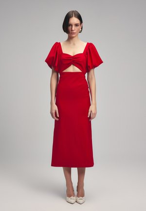 CUT OUT DETAILED - Vestido informal - red