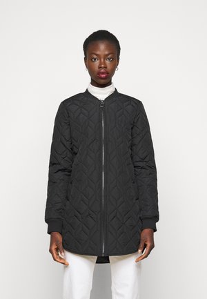 ONLALLISON QUILTED LONG - Bomber Jacket - black