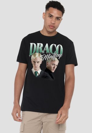 Cotton Soul, HARRY POTTER DRACO MALFOY HOMAGE - T-Shirt print - black