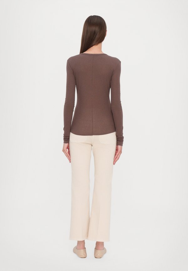 VINCITA - Long sleeved top - cioccolato3