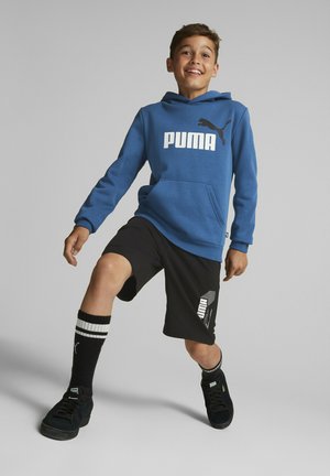 ESSENTIALS+ TWO-TONE BIG LOGO JUGEND - Jersey con capucha - lake blue